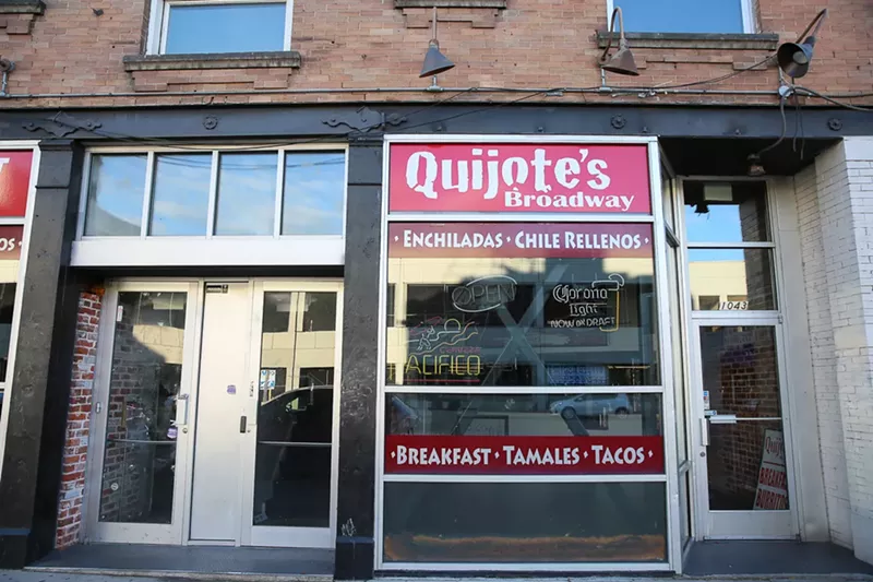 Image: Quijote's is closed.