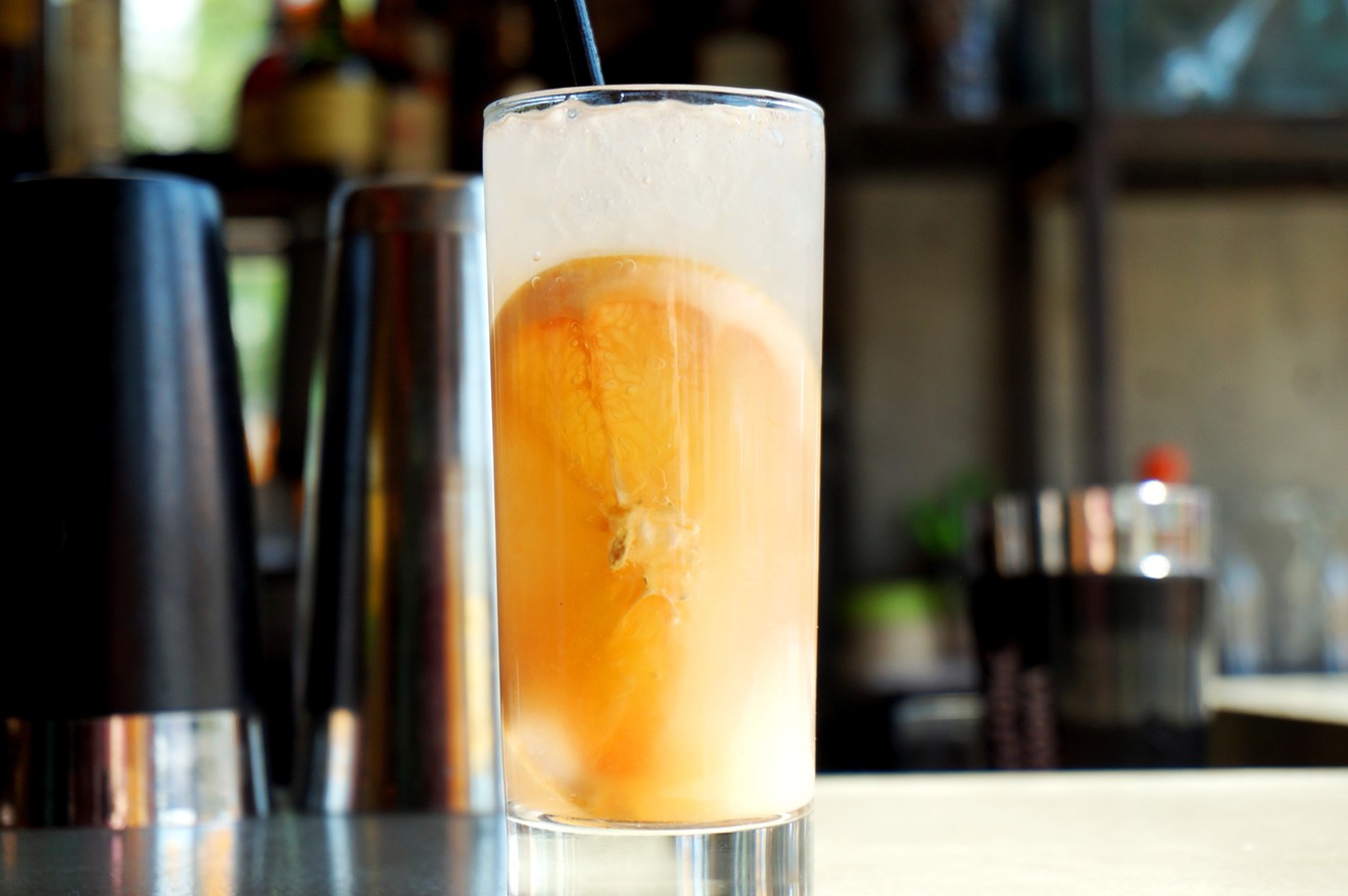 Candela's paloma is light on the sugar so the grapefruit and tequila shine through.