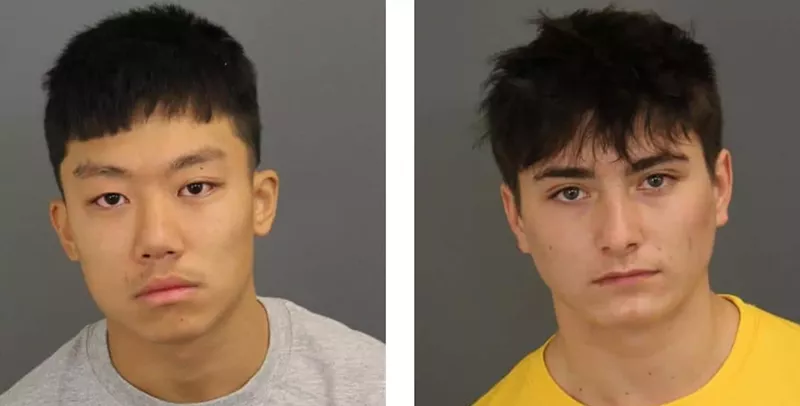 Image: Sixteen-year-olds Kevin Bui and Gavin Seymour are being charged as adults in the arson deaths of five people in August.