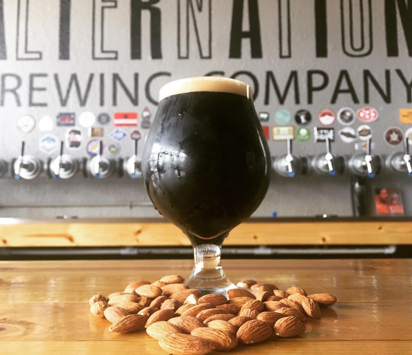 For the Animals almond milk stout contains no dairy or lactose.