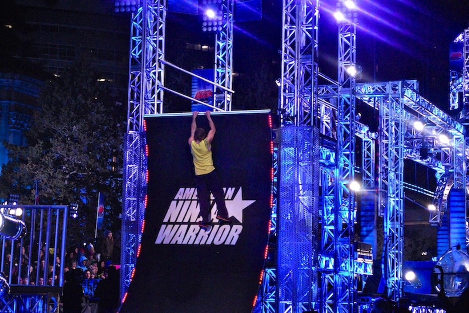 American Ninja Warrior tryouts in Civic Center Park Denver Denver