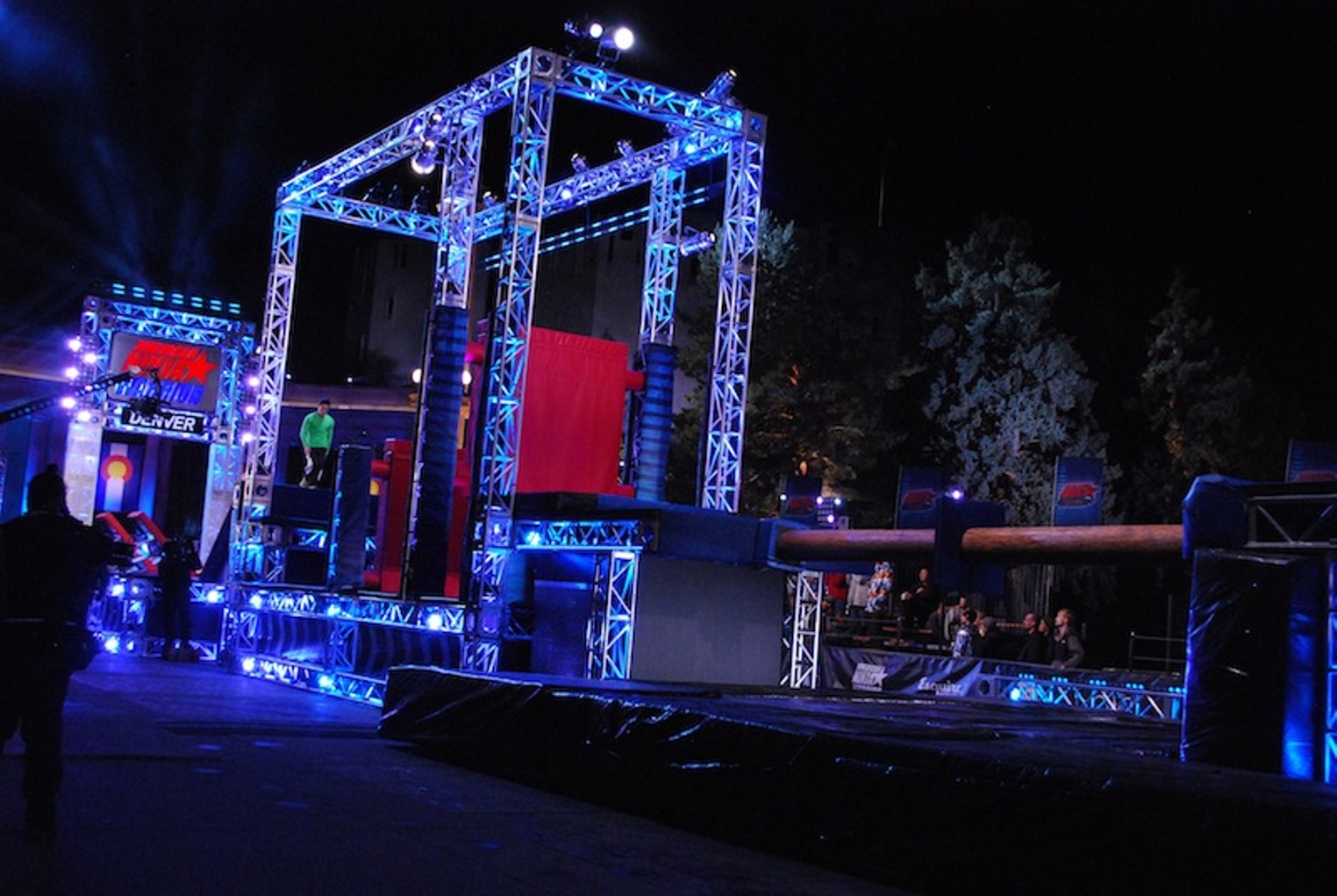 American Ninja Warrior tryouts in Civic Center Park Denver Denver