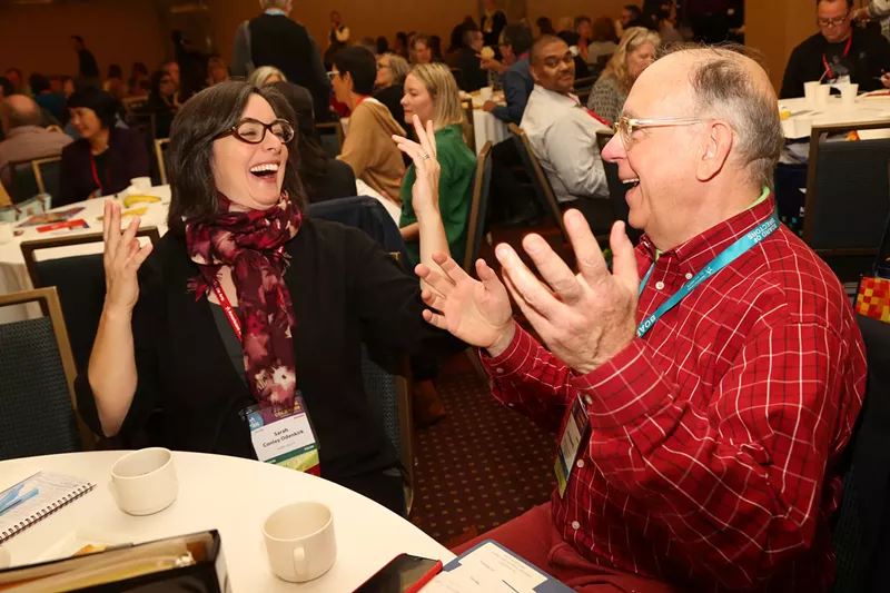 Image: A scene from the Americans for the Arts 2017 onvention.