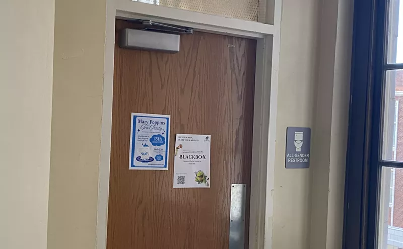 Image: Amid Trump Administration Investigation, East High Converts Boys’ Restroom to All-Genders