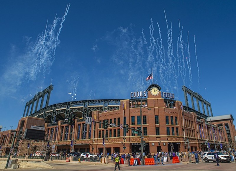 While there will be two legal fireworks shows at Coors Field this week, amateur pyrotechnics are illegal.