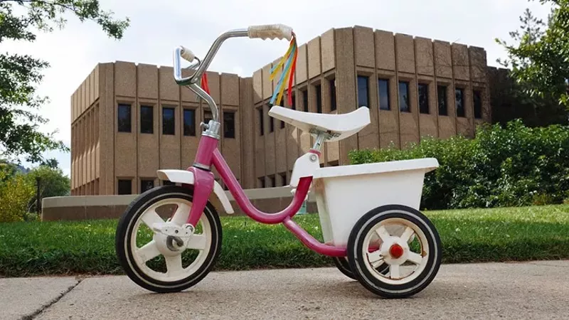 Image: Still from local documentary, JonBenet's Tricycle.