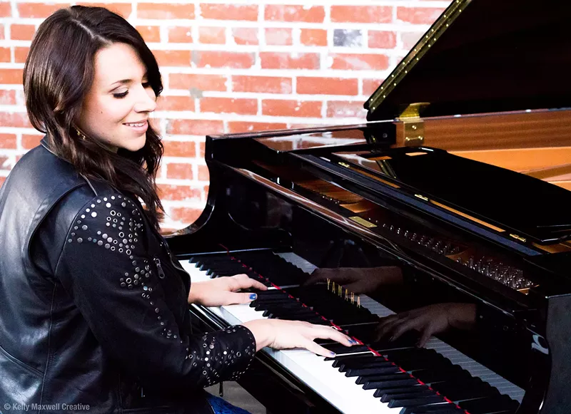 Image: Annie Booth premieres her new composition at the Dairy Arts Center on Wednesday, March 14.