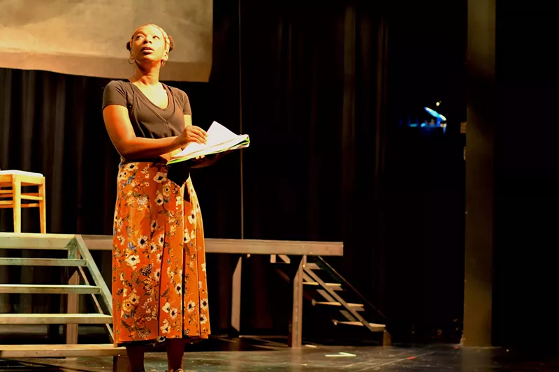 Image: Janae Burris stars in Caleen Sinnette Jennings’s Queens Girl in the World.