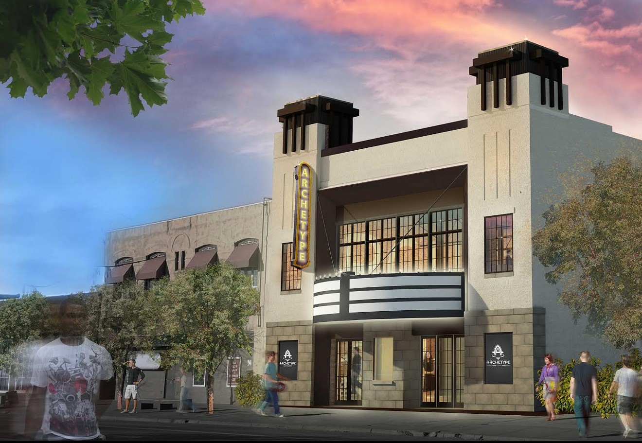 A former theater will soon become a distillery.