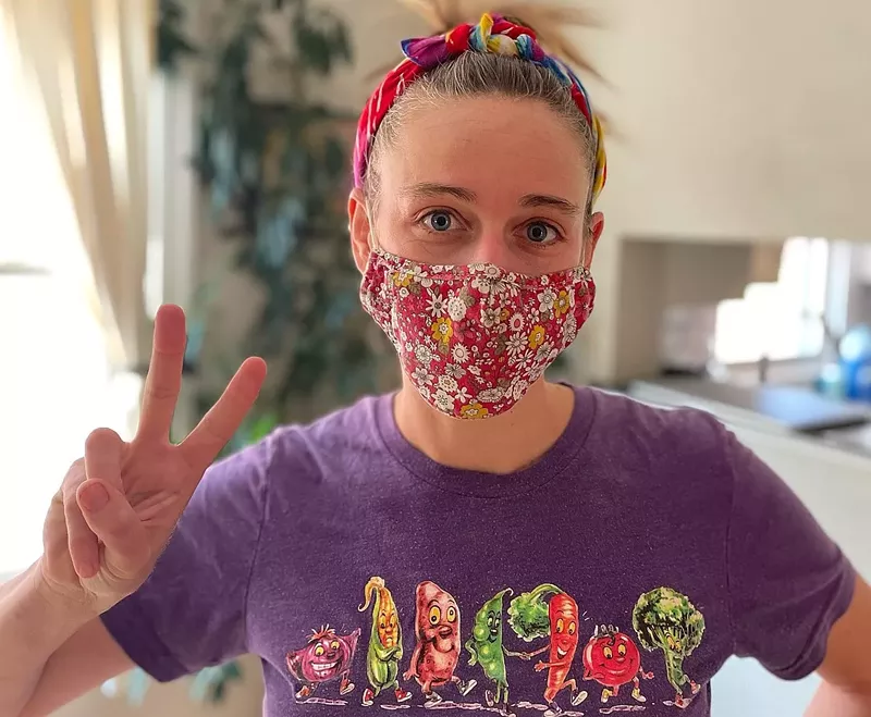 Image: Annette chef/owner Caroline Glover announced a return to requiring masks on August 4.
