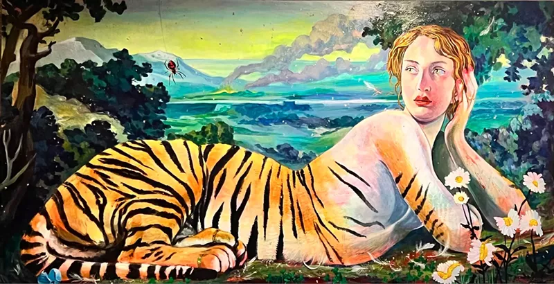 Image: See work by Denver artist Elena Gunderson in Heads of Hydra's group show End of the World 2.0 at Bardo Coffeehouse.