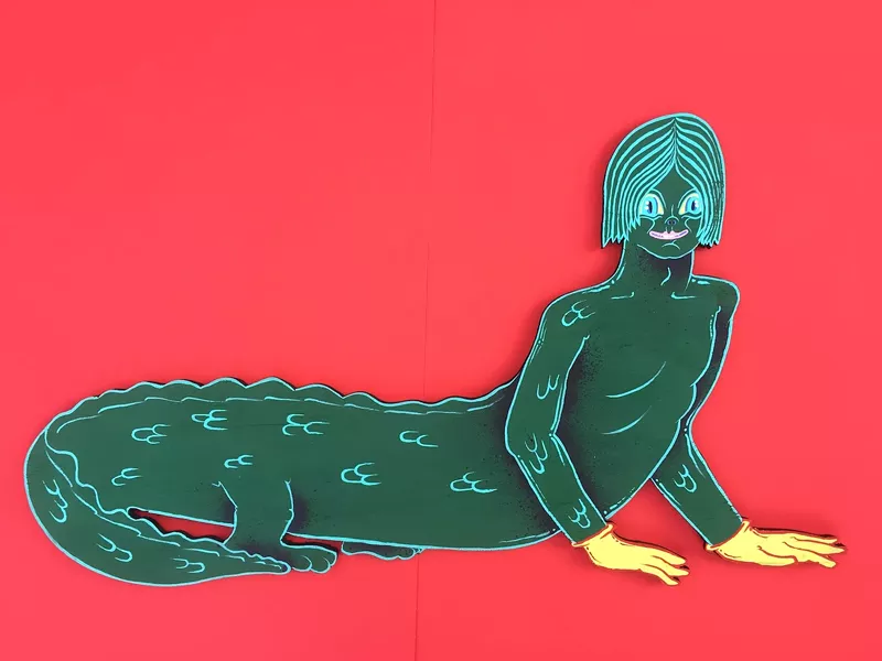 Image: Tripper Dungan, "Fiji Mermaid."