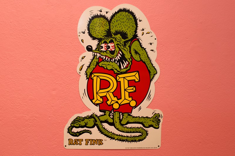 Ed “Big Daddy” Roth's obnoxious Rat Fink takes over at the Emmanuel Gallery at Auraria.