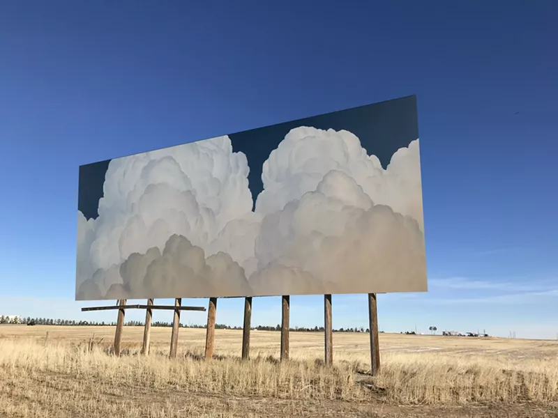 Image: Ian Fisher, billboard in Watkins.