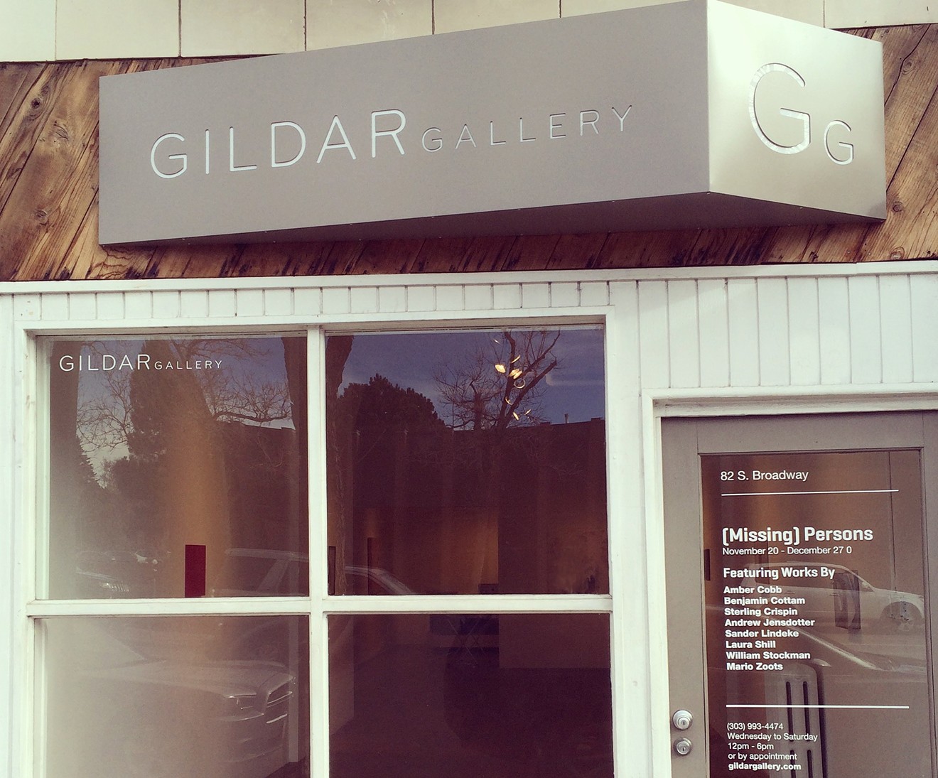 Gildar Gallery closed last weekend.