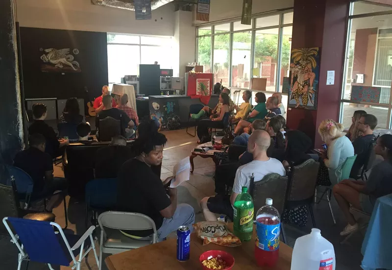 Image: The Art of Storytelling is a monthly event creating space for people of color in the literary scene.