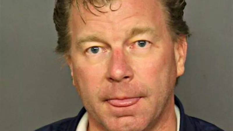 Image: The latest booking photo of Rob Corry.