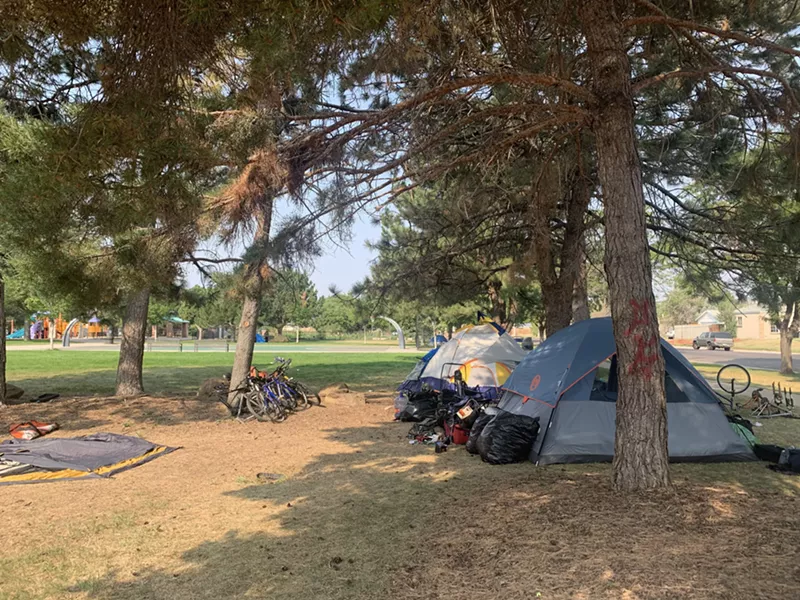 Image: Aurora City Council just approved a camping ban.