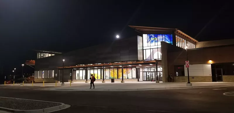 Image: Aurora's new Central Recreation Center is located at 18150 East Vassar Place.