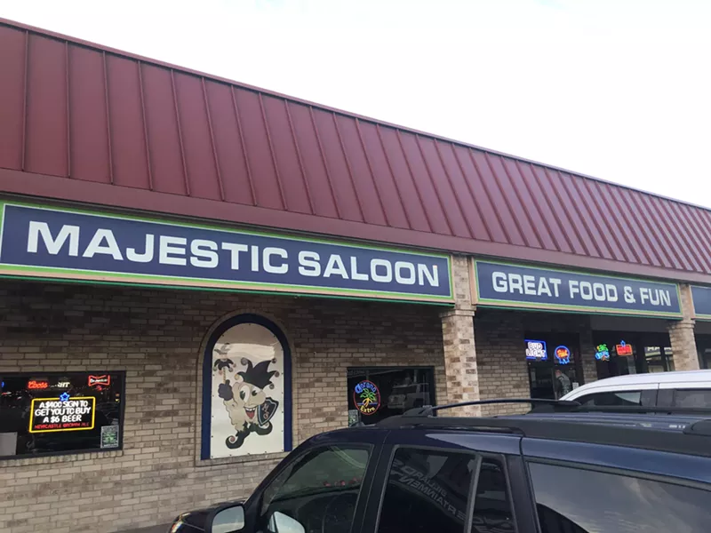 Image: The Majestic Saloon is the place to be in south Aurora.