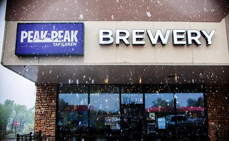 Image: Aurora's Peak to Peak Taproom Adds a Brewery Serving Its Own Beers