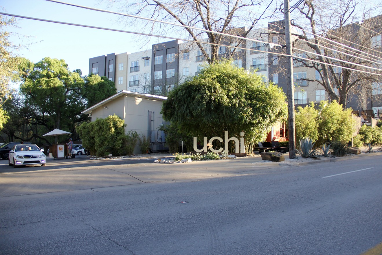 The original Austin Uchi, now overshadowed by fugly architecture.