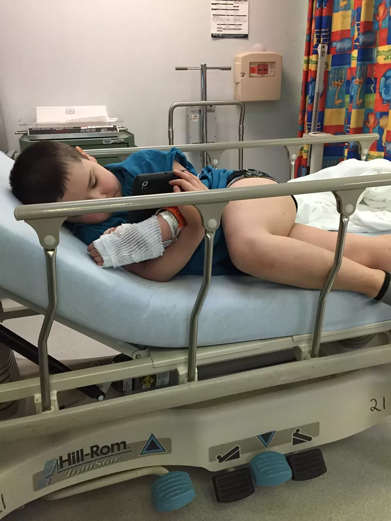 Image: Vincent Zuniga's mother says he couldn't go on public outings before he started using medical marijuana because of his aggression.