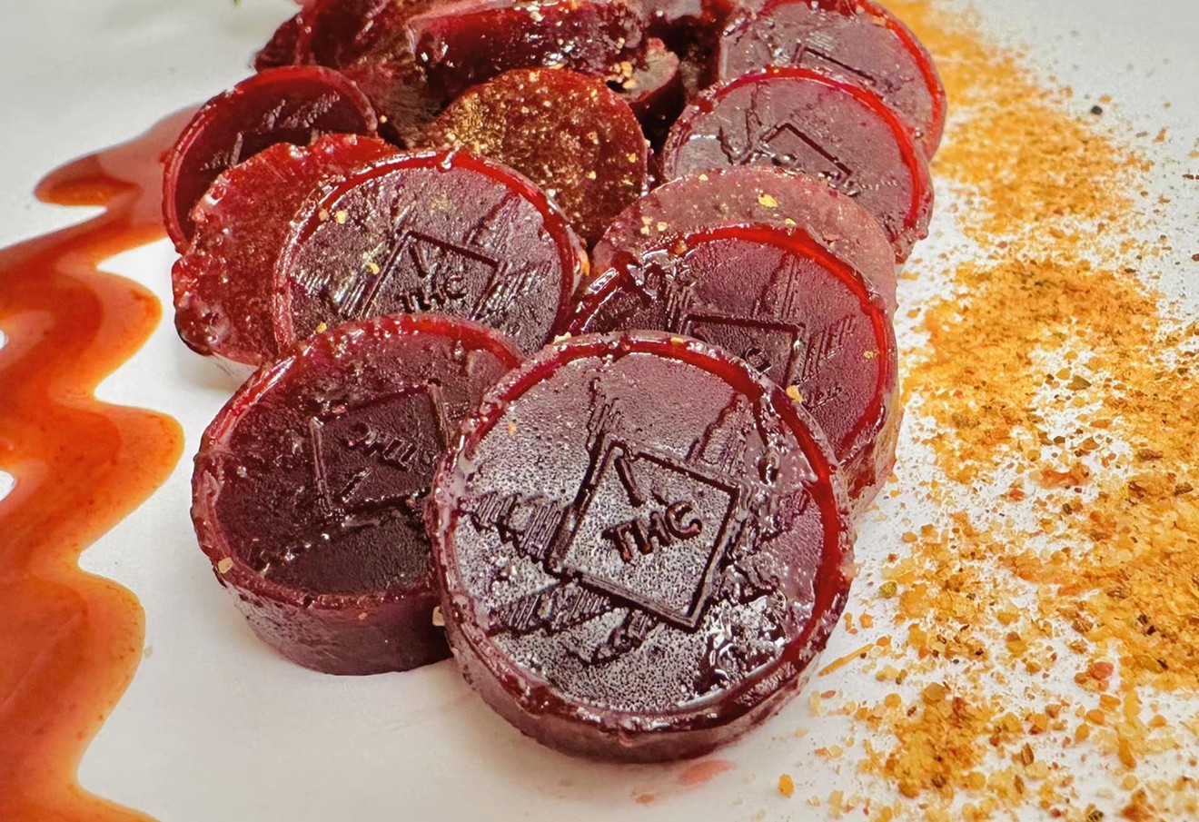 Bachaz makes THC gummies covered in chamoy and tamarindo to celebrate Mexican culture.