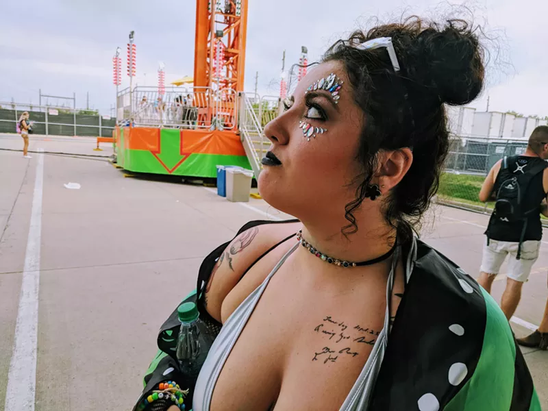 Image: Bad weather forced Global Dance Festival to shut down.