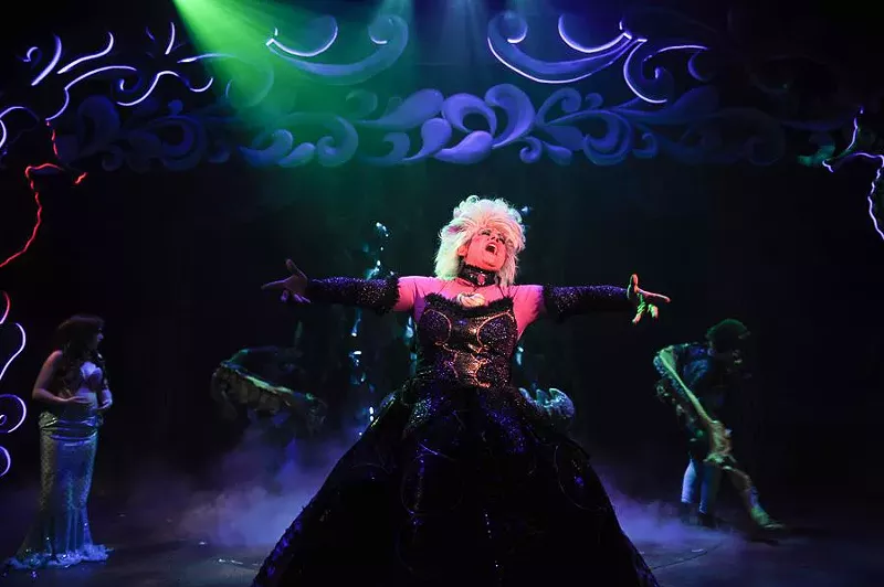 Image: Alicia K. Meyers in The Little Mermaid.
