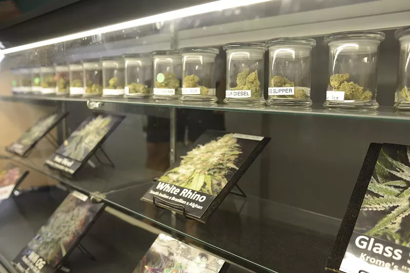 Image: It's too hot to smoke indicas outside during July.