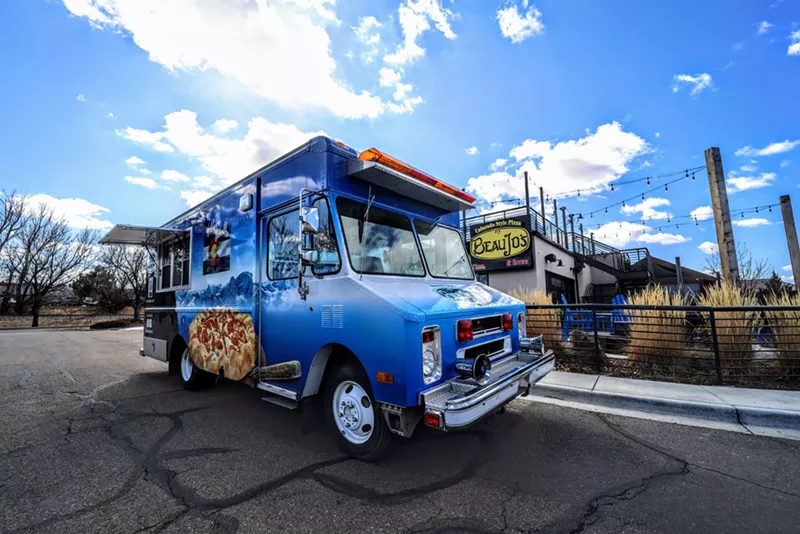 Image: This famous Colorado pizza now has wheels.