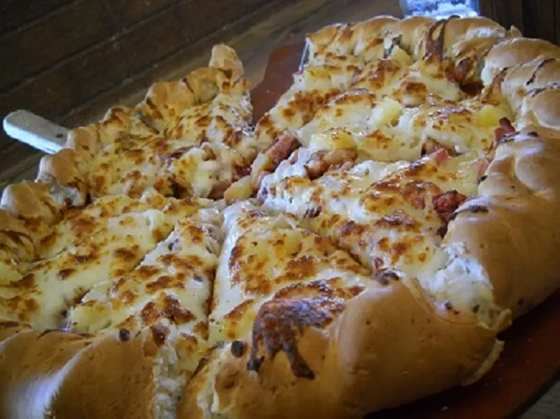 Image: There's one less slice in the big Beau Jo's pie.