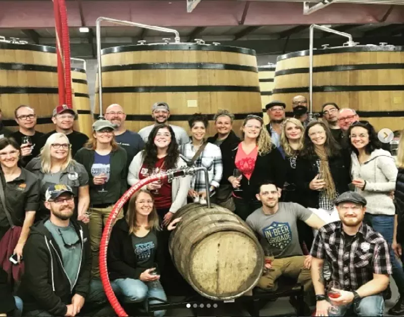 Image: Representatives of fourteen state beer guilds collaborated on a beer.