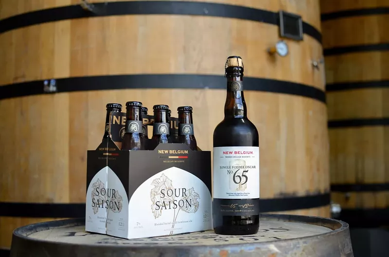 Image: A new sour saison from New Belgium.