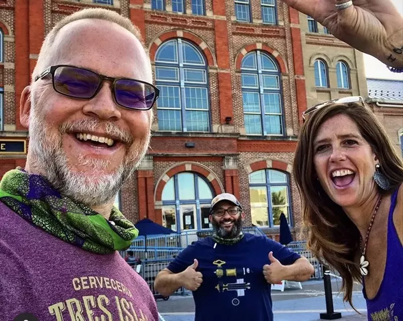 Image: Ken and April Pishna (foreground) of Living a Stout Life.