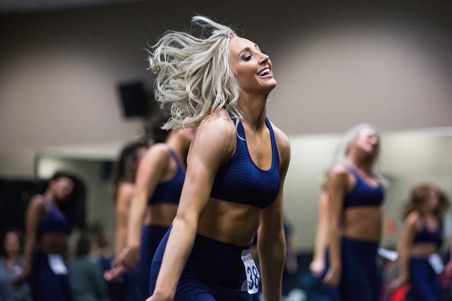 Photos: Behind the Scenes at Broncos Cheerleader Auditions