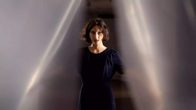 Image: Laure Valentinelli plays Sarah, a young woman seeking guidance, in Nocturama.
