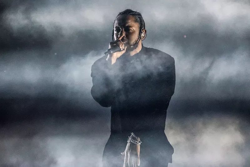 Image: Kendrick was on fire, as usual.