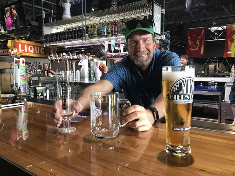 Image: Bierstadt’s Gary Valliere makes sure every account uses the right glassware.