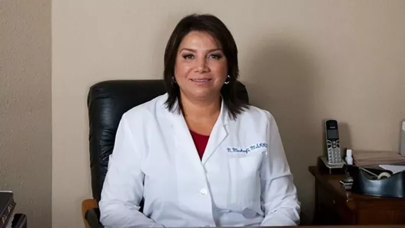 Image: A Facebook photo of Dr. Venus K. Moshrefi, aka Nahid Moshrefi.