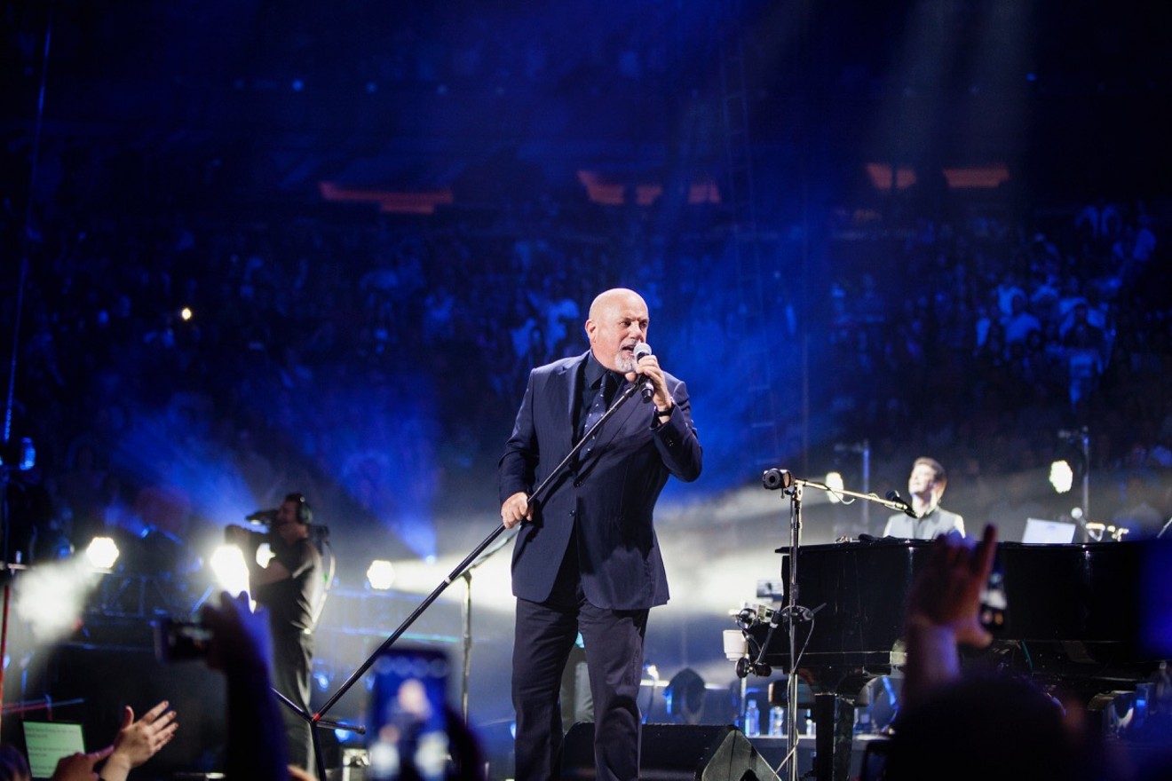 Billy Joel at his 2019 Coors Field performance.
