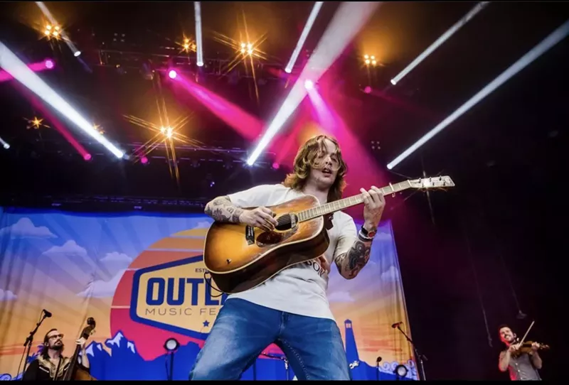 Image: Billy Strings is coming to 1stBank Center February 2-4.
