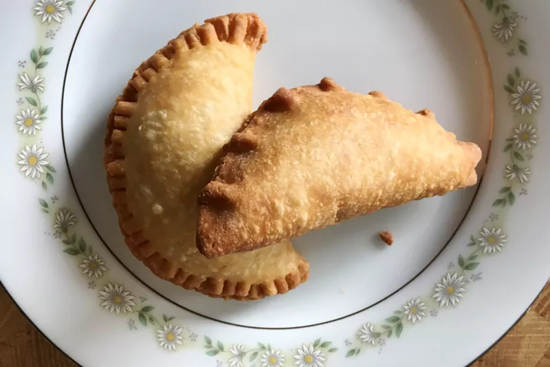 Image: Savory hand pies at Bistro Georgette sport buttery crusts from chef Ty Leon.