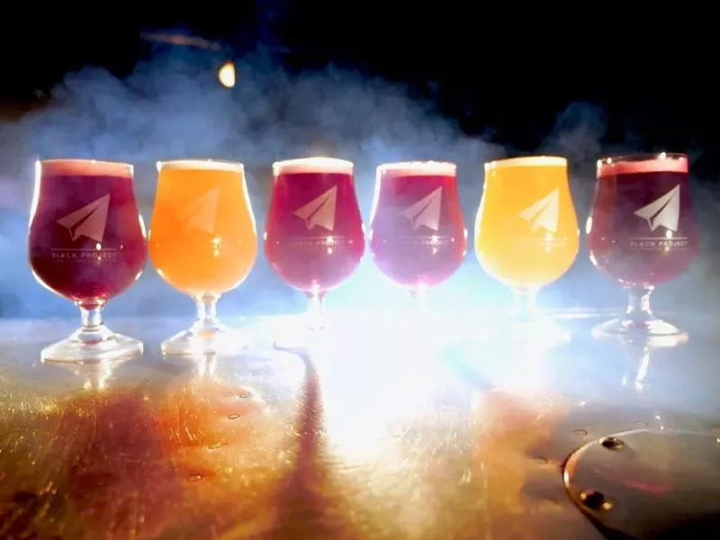 Image: The six beers of Roswell.