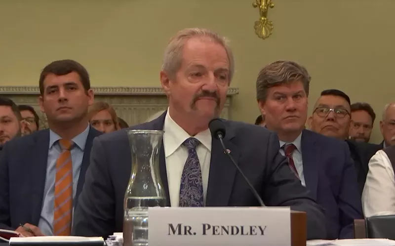 Image: Acting Bureau of Land Management Director William Perry Pendley.