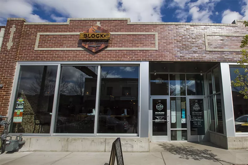 Image: Block & Larder is closing at 4000 Tennyson Street.