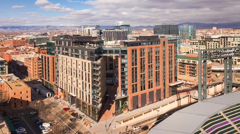 Image: There's an infinity pool on the roof of the Rally Hotel at McGregor Square.