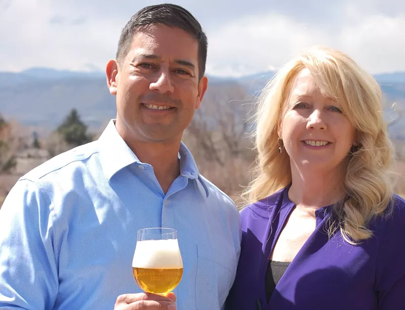 Image: Keith and Jodi Villa announced their launch of a new pot-infused beer company on Wednesday, March 28.