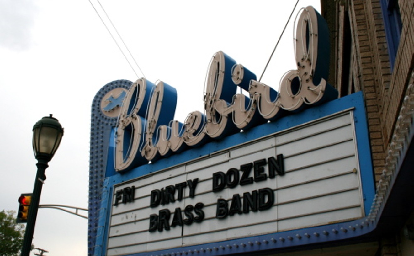 Best Neighborhood Options at a Venue 2023 Bluebird Theater Best of Denver® Best Restaurants, Bars, Clubs, Music and Stores in Denver Westword